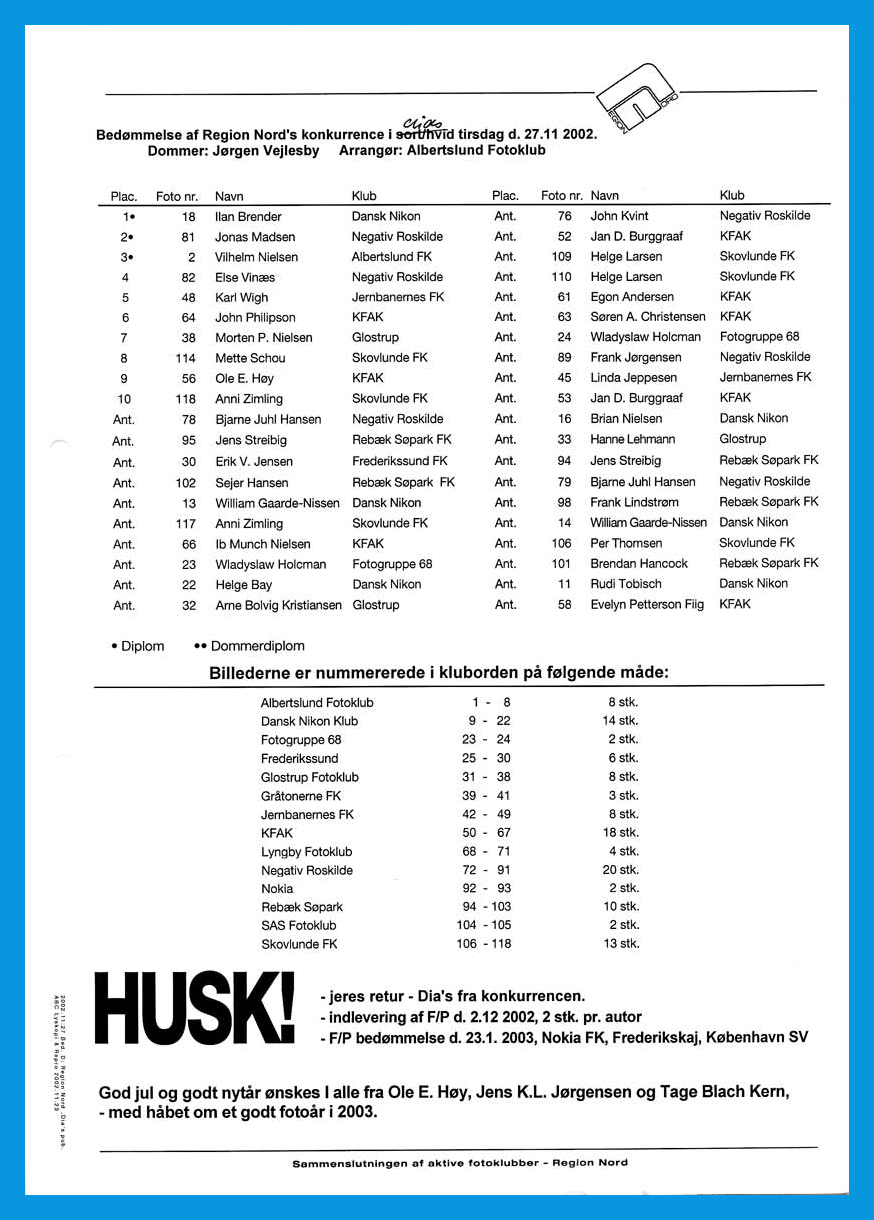 resultat dias 27 11 2002